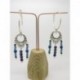 Boucles d’oreilles clip ou percée personnalisables F de Bm créations