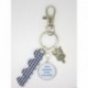 Porte clés personnalisable F de Bm créations