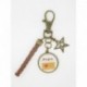 Porte clés personnalisable F de Bm créations