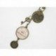 Porte clés personnalisable F de Bm créations steampunk