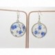 Boucles d’oreilles clip ou percée personnalisables F de Bm créations