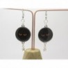BOUCLES D'OREILLES AVEC CABOCHON THÈME CHAT OPTION CLIP OU OREILLE PERCÉES