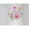 BRACELET  PERSONNALISABLE AVEC CABOCHON CADEAU POUR UNE NOUNOU