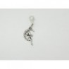 BRELOQUE POUR BOLA DE GROSSESSE OU POUR METTRE SUR UN BRACELET, UN COLLIER UN PORTE CLES F de Bm créations : Fée sur Lune