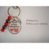 PORTE CLES PERSONNALISABLE POUR FÉLICITATIONS MARIES LORS D'UN MARIAGE EN REMPLACAMENT D'UNE CARTE