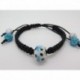 Bracelet femme personnalisable F de Bm créations