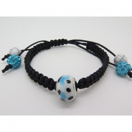 Bracelet femme personnalisable F de Bm créations