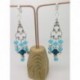 Boucles d’oreilles clip ou percée personnalisables F de Bm créations