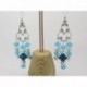 BOUCLES D'OREILLES CLIP OU OREILLE PERCÉE STYLE VINTAGE, BOHO