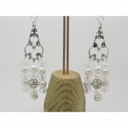 Boucles d’oreilles clip ou percée personnalisables F de Bm créations