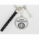 Porte clés personnalisable F de Bm créations papa bricoleur