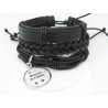 BRACELET MODULABLE  MANCHETTE PERSONNALISABLE EN CUIR  MAMAN JE T'AIME