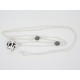 BOLA ARGENT PLAQUÉ ET STRASS EN CRISTAL  PERSONNALISABLE DESCENTE DE PERLES IDÉE DE CADEAU FUTURE MAMAN, DE GROSSESSE