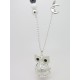 BOLA DE GROSSESSE PERSONNALISABLE EN MÉTAL  ARGENTE CHOUETTE ET LUNE F de Bm creations
