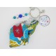 PORTE CLÉS PERSONNALISABLE ÉLÉPHANT POUR UNE MAMIE, MAMAN, AMIE ... F de Bm créations