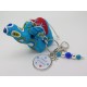 PORTE CLÉS PERSONNALISABLE ÉLÉPHANT POUR UNE MAMIE, MAMAN, AMIE ... F de Bm créations