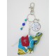 PORTE CLÉS PERSONNALISABLE ÉLÉPHANT POUR UNE MAMIE, MAMAN, AMIE ... F de Bm créations