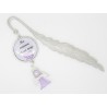 MARQUE PAGE PERSONNALISABLE CADEAU pour une nounou, maîtresse, personnel de crèche F de Bm creations