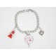 BRACELET PERSONNALISABLE POUR UNE sœur, une maman, une amie... F de Bm créations