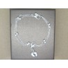 BRACELET  petits pieds assortis au bola de grossesse F de Bm créations