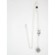 BOLA DE GROSSESSE ARGENT PLAQUE PERSONNALISABLE CHOUETTE CADEAU FUTURE MAMAN F de Bm créations
