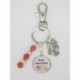 Porte clés personnalisable F de Bm créations
