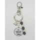Porte clés personnalisable F de Bm créations