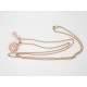 BOLA DE GROSSESSE LISSE COULEUR OR ROSE  PERLES NŒUD CADEAU FUTURE MAMAN F de Bm creations