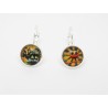 BOUCLES D'OREILLES DORMEUSE AVEC CABOCHON HALLOWEEN