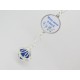 BOLA ARGENT PLAQUE BOLA DE GROSSESSE  PERSONNALISABLE MAIN DU PARTAGE MINI NOUS A BORD F DE BM CREATIONS