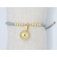 BRACELET BOLA DE GROSSESSE ARBRE DE VIE COULEUR OR ROSE  CADEAU FUTURE MAMAN GROSSESSE F de Bm creations