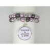 BRACELET D'ALLAITEMENT PERSONNALISABLE AVEC CHOIX DE BRELOQUE CADEAU NAISSANCE, FUTURE MAMAN, NOUVELLE MAMAN
