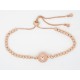 BRACELET BOLA DE GROSSESSE ARBRE DE VIE COULEUR OR ROSE  BROSSE CADEAU FUTURE MAMAN GROSSESSE F de Bm creations