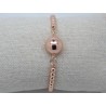 BRACELET BOLA DE GROSSESSE PLAQUE OR ROSE BRACELET BOULE CADEAU FUTURE MAMAN GROSSESSE F de Bm creations