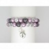 BRACELET D'ALLAITEMENT AVEC CHOIX DE BRELOQUE CADEAU NAISSANCE, FUTURE MAMAN, NOUVELLE MAMAN