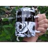 MUG PERSONNALISE PERSONNALISABLE MAMIE JE T'AIME THEME ROSES STYLE TATOO F de Bm créations