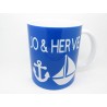 MUG PERSONNALISE PERSONNALISABLE MER MARIN VOILIER BATEAU  F de Bm créations