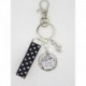 Porte clés personnalisable F de Bm créations