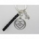 Porte clés personnalisable F de Bm créations déclaration d'amour saint valentin 