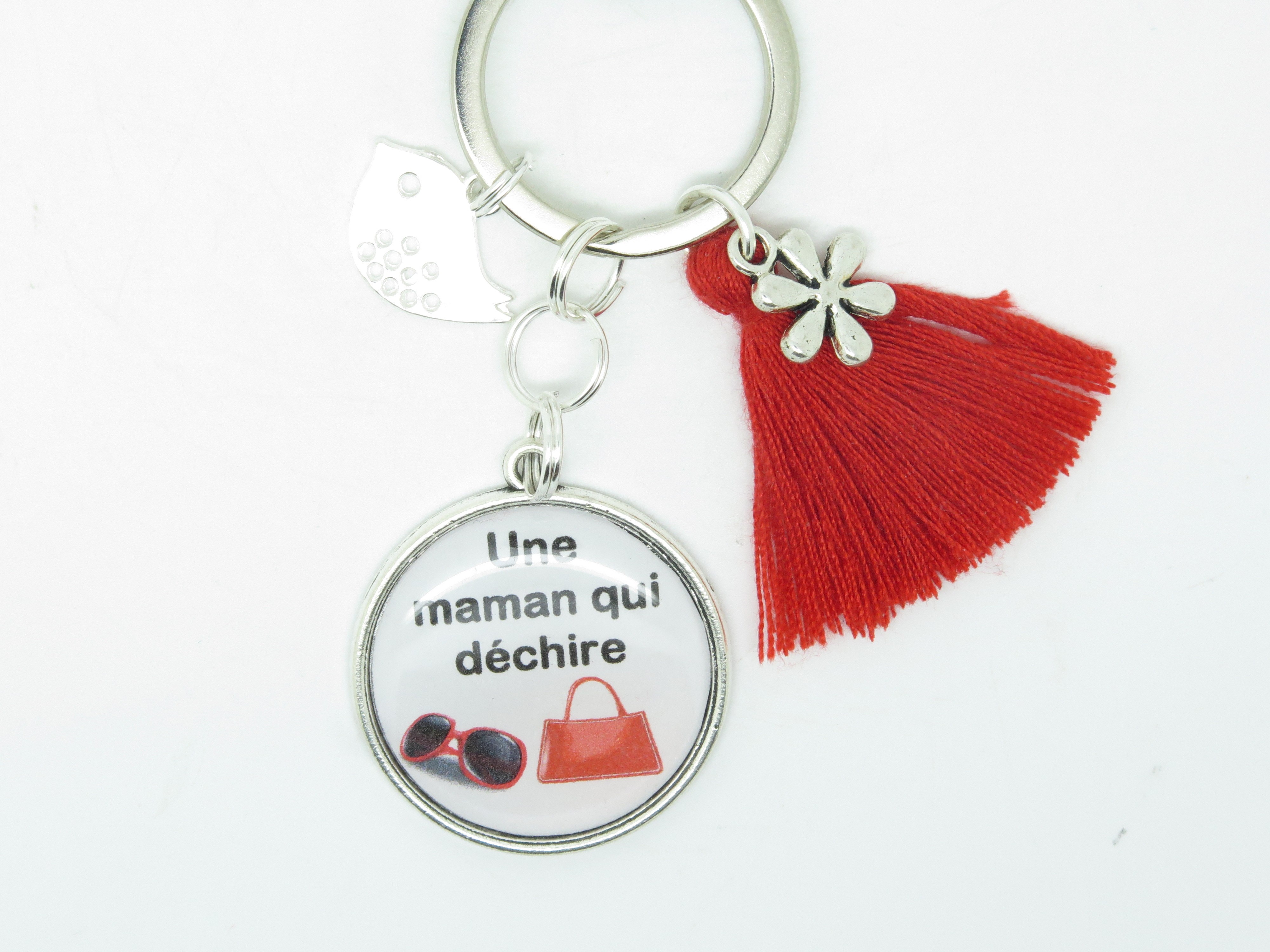 Porte-clés Personnalisé Pour Femme – Cadeau Romantique Avec Gravure “Je T’aime” – Idée Cadeau Anniversaire, Fête Des Mères, Noël