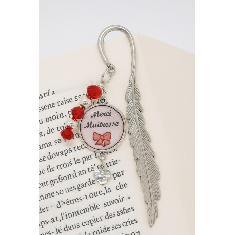 MARQUE PAGE CADEAU POUR DIRE MERCI  POUR UNE MAÎTRESSE POUR ANNIVERSAIRE POUR FÊTE POUR NOËL...