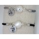 BRACELET BOLA DE GROSSESSE COUCHE OR ROSE  BROSSEE OU LISSE  ARBRE DE VIE  CADEAU FUTURE MAMAN GROSSESSE F de Bm creations