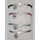 BRACELET BOLA DE GROSSESSE COUCHE OR ROSE  BROSSEE OU LISSE  ARBRE DE VIE  CADEAU FUTURE MAMAN GROSSESSE F de Bm creations
