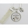 PORTE CLÉS PERSONNALISABLE OU BIJOUX DE SAC CADEAU POUR UNE MAMIE  ANNONCE DE GROSSESSE