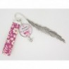 MARQUE PAGE PERSONNALISABLE PAPILLON ET FLEURS POUR UNE MAMAN, UNE MARRAINE, MAÎTRESSE... CADEAU FÊTE DES MÈRES,