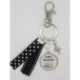 Porte clés personnalisable F de Bm créations