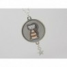 COLLIER CABOCHON THÈME CHAT STYLE VINTAGE CADEAU POUR UNE AMIE, UNE FILLE, UNE SOEUR...