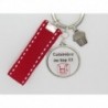 PORTE CLÉS PERSONNALISABLE BIJOUX DE SAC, CADEAU POUR UNE CUISINIÈRE MAMAN, MAMIE, AMIE, MARRAINE.. AVEC  BRELOQUE