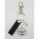 Porte clés personnalisable F de Bm créations