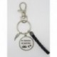 Porte clés personnalisable F de Bm créations
